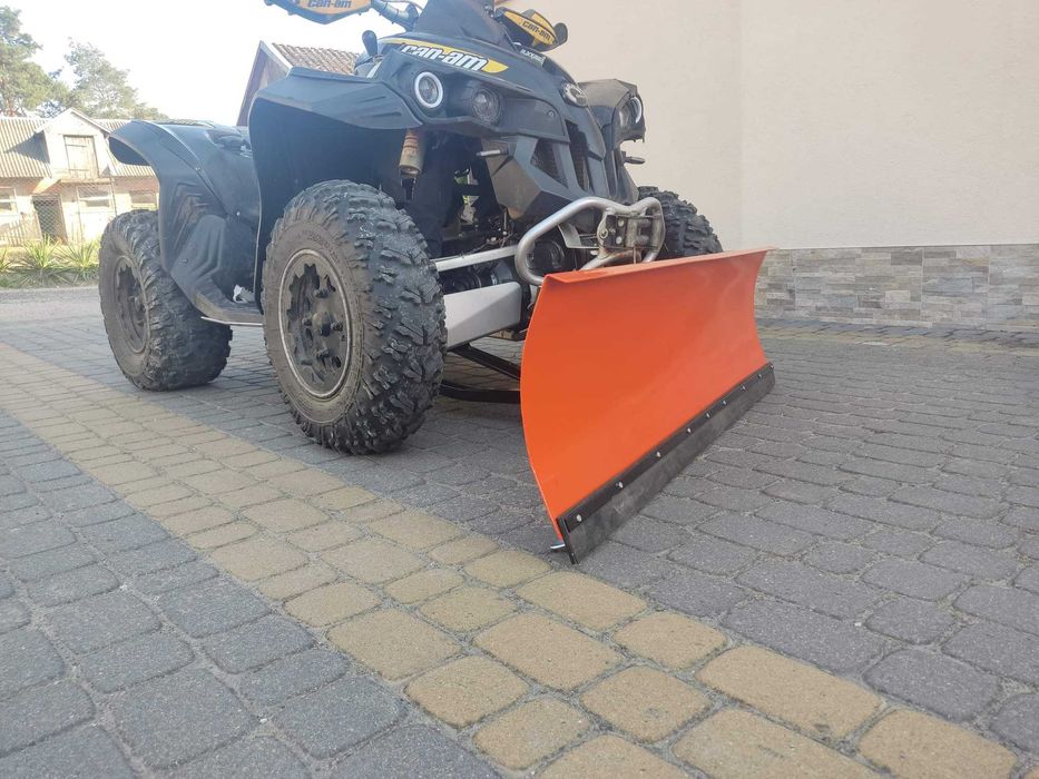 Pług do śniegu do Quada szybki montaż polski producent Dostawa