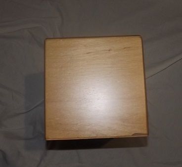 Cajon de criança em madeira