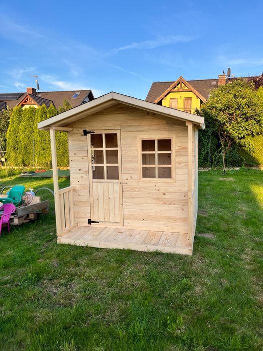 Domki drewniane dla dzieci place zabaw