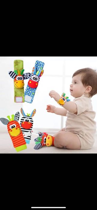 Дитячі шкарпеточки-брязкальця