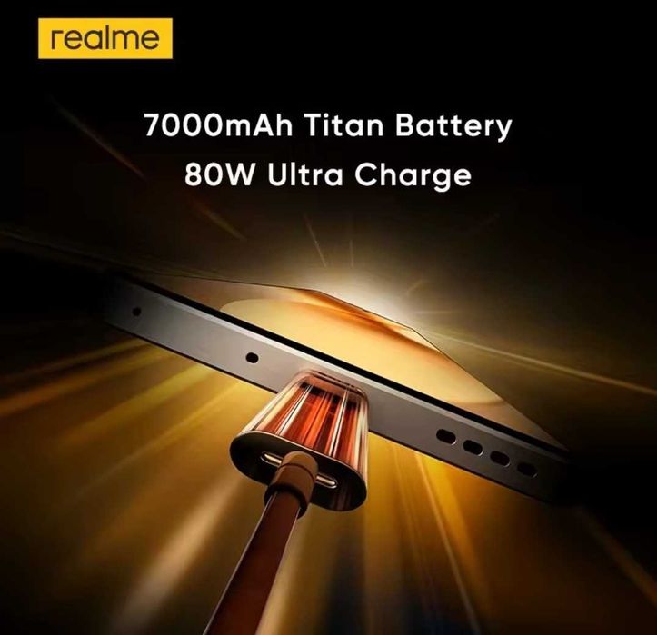 Realme 15 5G Titanium, 8/256 Gb, Amoled 144Hz , NFC, 7000 mAh, Global Version