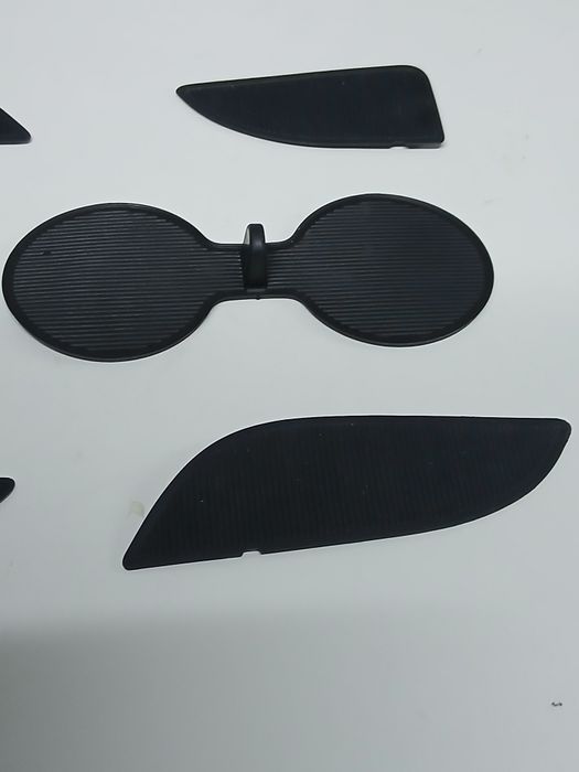 Вставки ручек салонна + подстаканник Hyundai Santafe