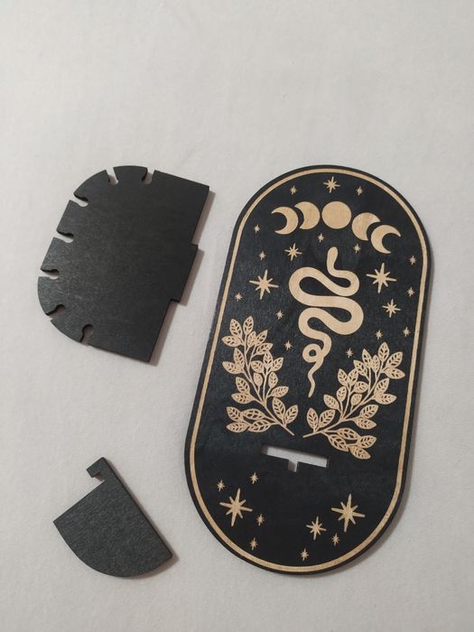 Półeczka ozdobna drewniana