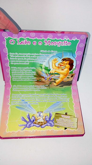 As Minas Primeiras Fábulas - Livro pop-Up