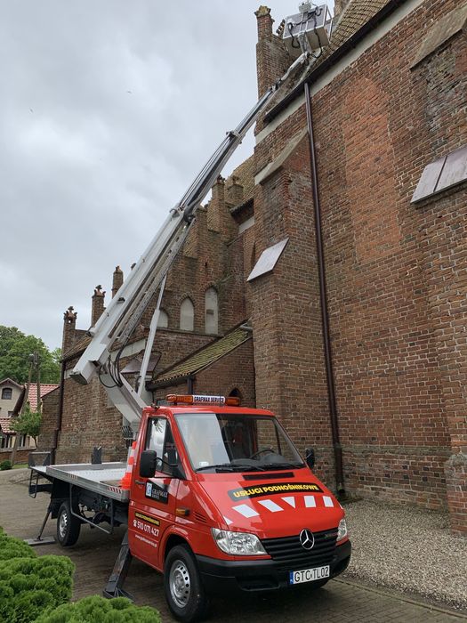 Podnośnik koszowy, zwyżka - WYNAJEM - 24/h - Malbork