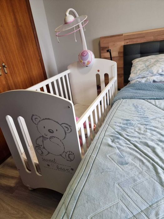 Berço 120x60 como novo e colchão