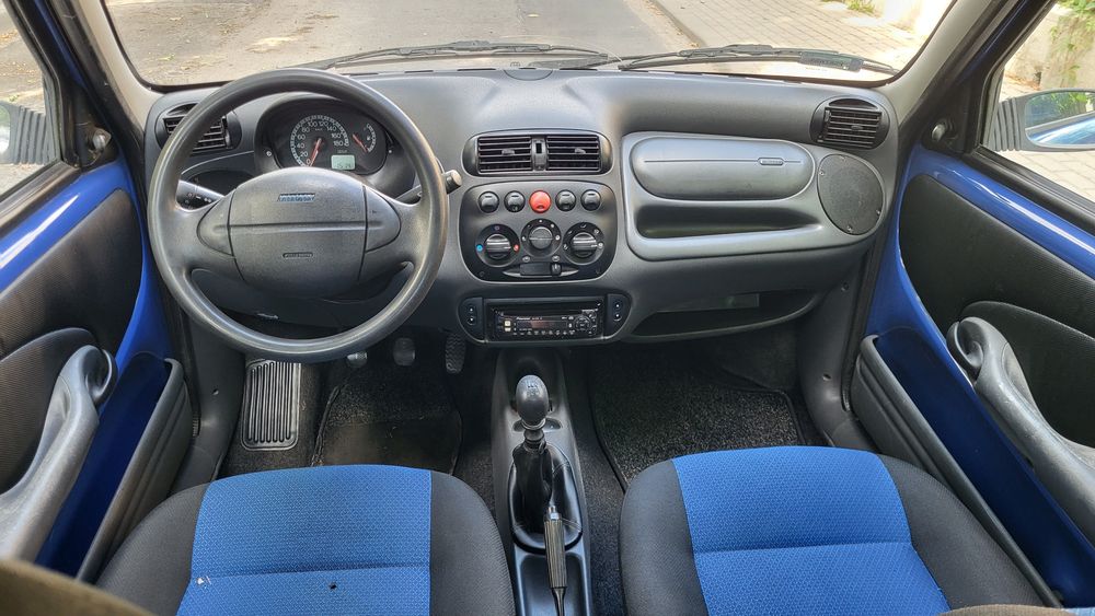 Fiat Seicento 1.1 Wersja Dynamic 2x Airbag Wspomaganie Elektryka Stan Dobry.