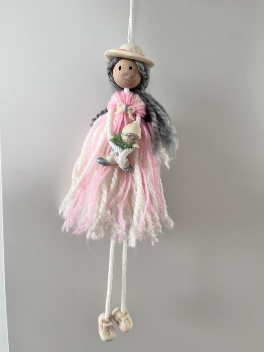 Laleczka sznurkowa handmade