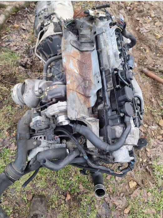 Silnik mercedes w220 3.2cdi 648 sprawny komplet