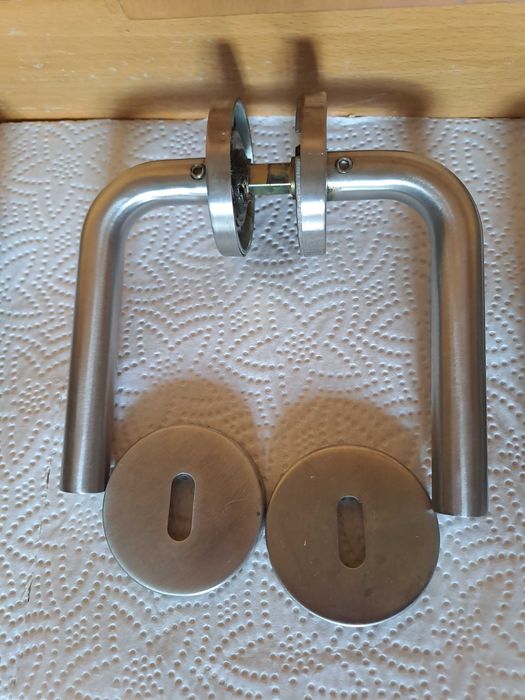 Puxadores de porta interior ( aço prateado escovado Inspire Hitch)