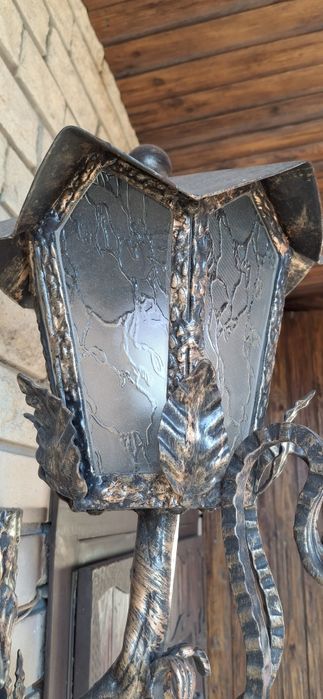 Світильник кований настінний Бра, вуличний, на будинок, на альтанку