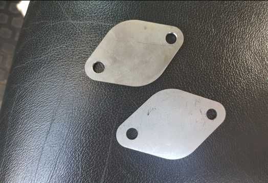 Заглушка клапана EGR ЕГР 2.0 2.2 2.5 Opel Renault Vivaro Trafic Movano