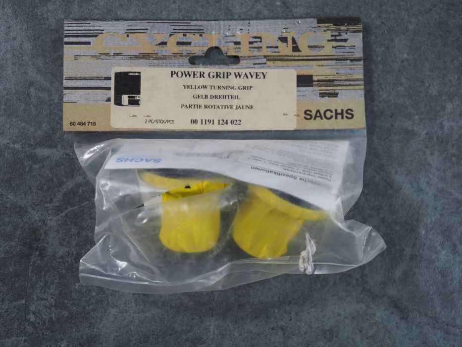 gumy do manetek Sachs Power Grip Extreme Wavey Plus YELLOW
