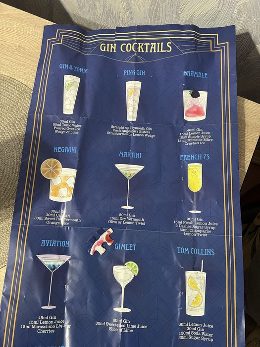 Пазли в тубусі gin lover’s jigsaw puzzle 300 piesec