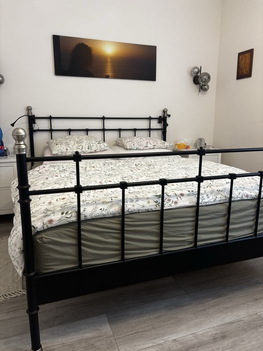 Łóżko metalowe IKEA 160 cm szerokości