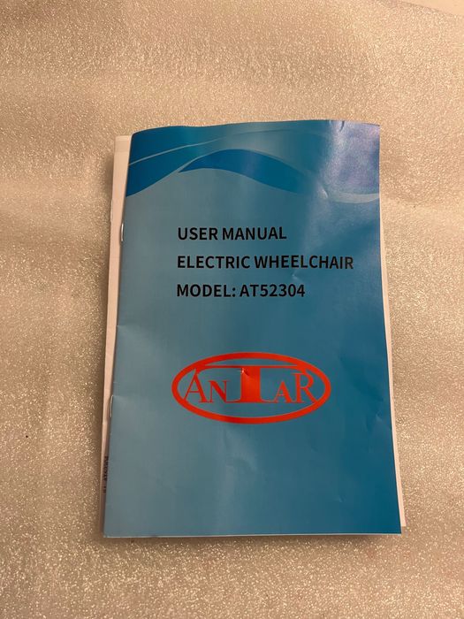 Wózek inwalidzki elektryczny ANTAR AT52304 – NOWY!