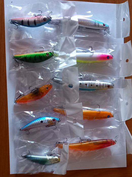 Lote peixes artificiais