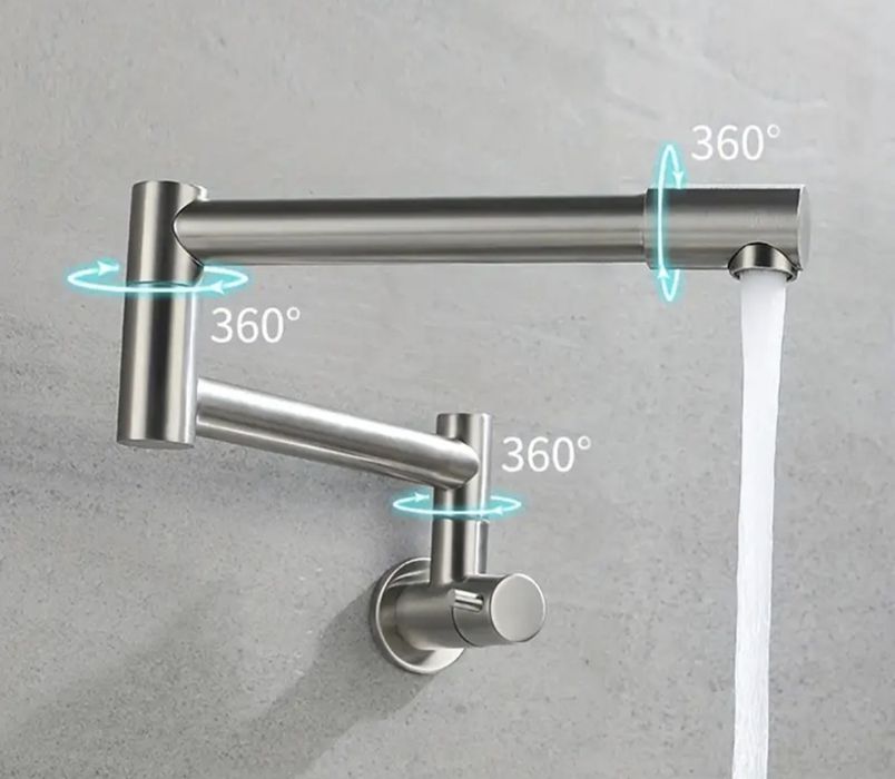 Водопроводный вращающийся кран смеситель