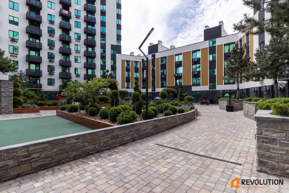 Без%, ЖК У-квартал, 1-кім, 38м2, Газ