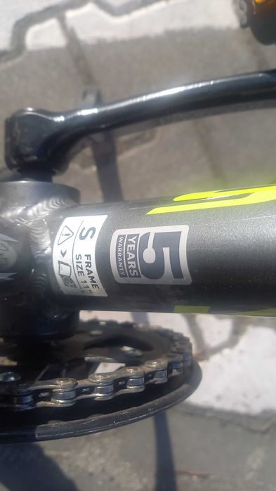Rower KROSS HEXAGON 1.0 Junior, rama rozmiaru "S"