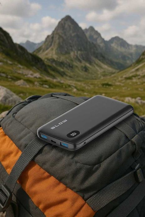 POWERBANK 10000 mAh 22,5W QC PD mocny podróżny usb-c szybkie ładowanie