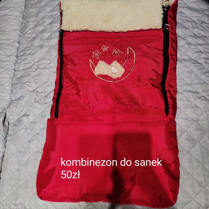 Śpiwór do sanek dla dziewczynki