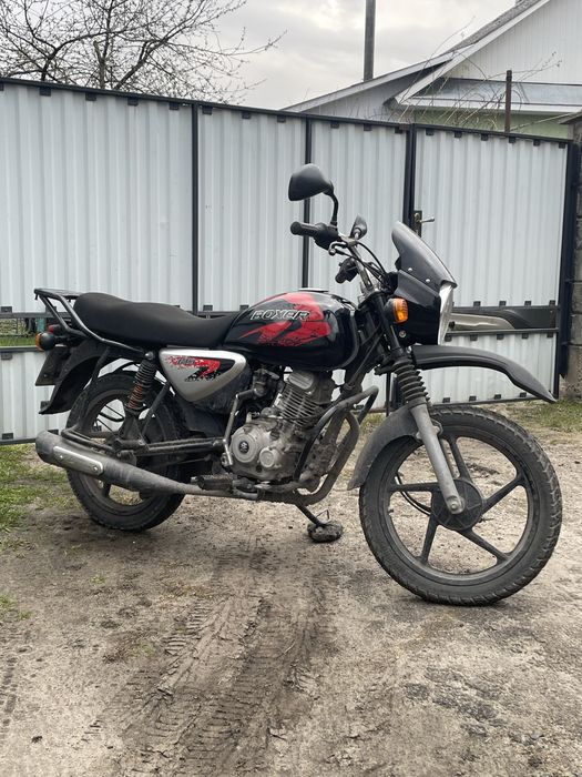 Bajaj Boxer 125x розхід 1,7 л.\100 км.