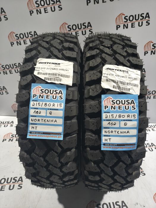 2 pneus novos nortenha 215-80R15 - Oferta da entrega