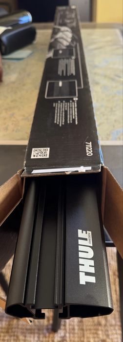 Bagażnik na relingi THULE Wingbar EVO Black 118