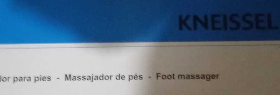 Massajador de pés Kneissel novo