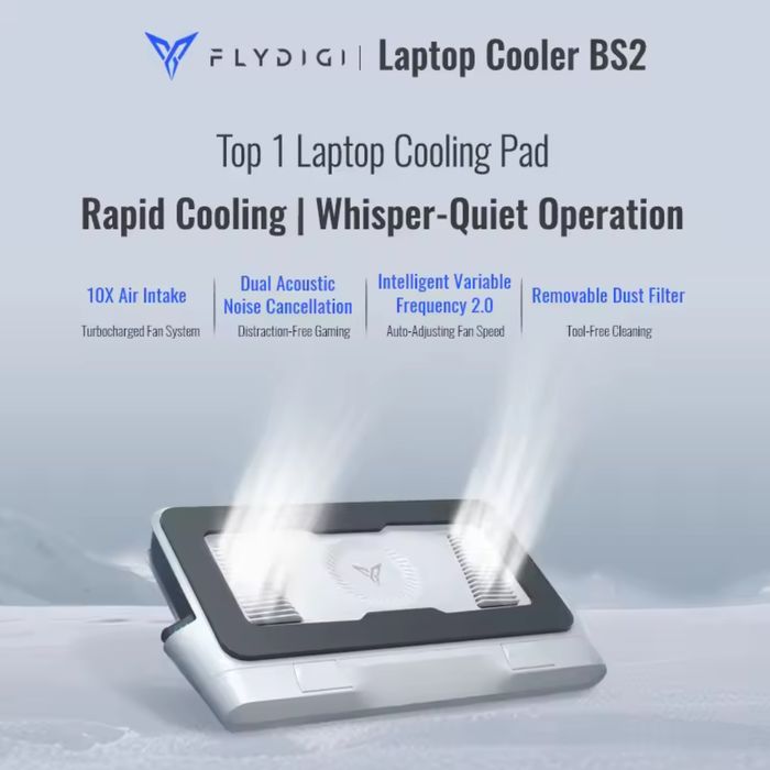 Flydigi BS1 / BS2 / BS2 Pro Вакуумная Охлаждающая Подставка  для ноутб