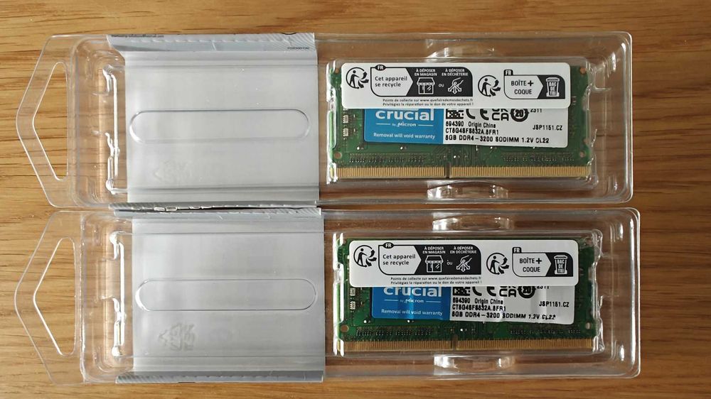 Pamięć RAM DDR4 3200MHz 2x8GB(16GB) SO-DIMM Crucial