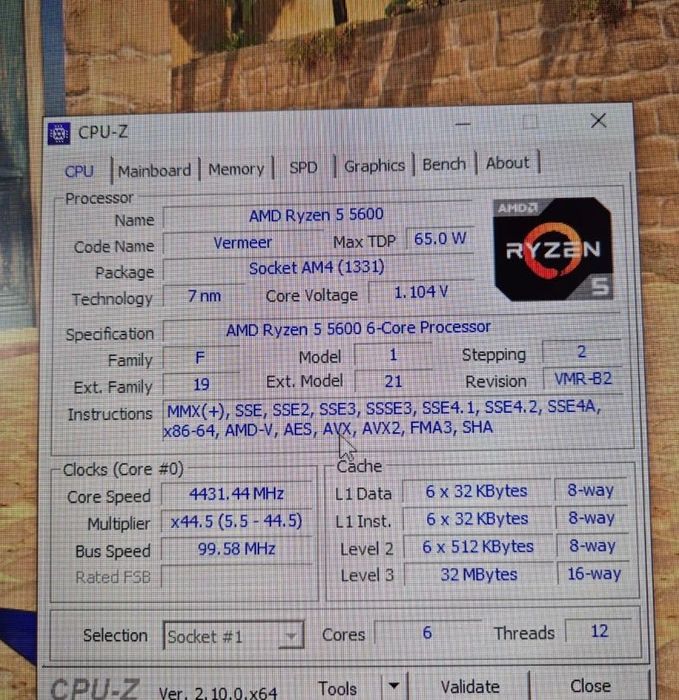 Процесор Ryzen 5 5600 новий