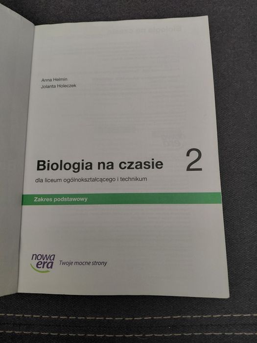 Biologia 2 zakres podstawowy nowa era