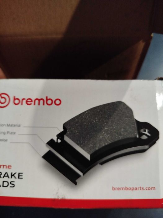 Pastilhas de travão Brembo novas