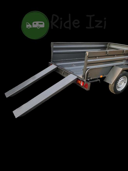 Aluguer Reboque Porta-Motas (até 3) / Moto4 | Rampas + Cintas | Seguro