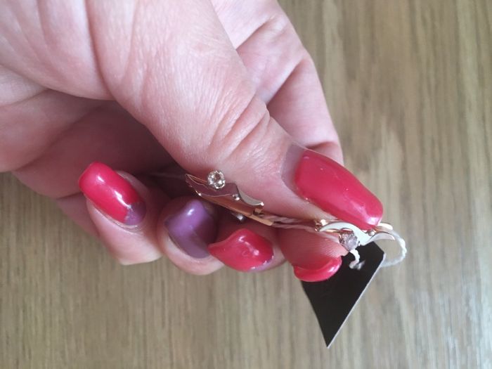 Золоті сережки. Проба 583.