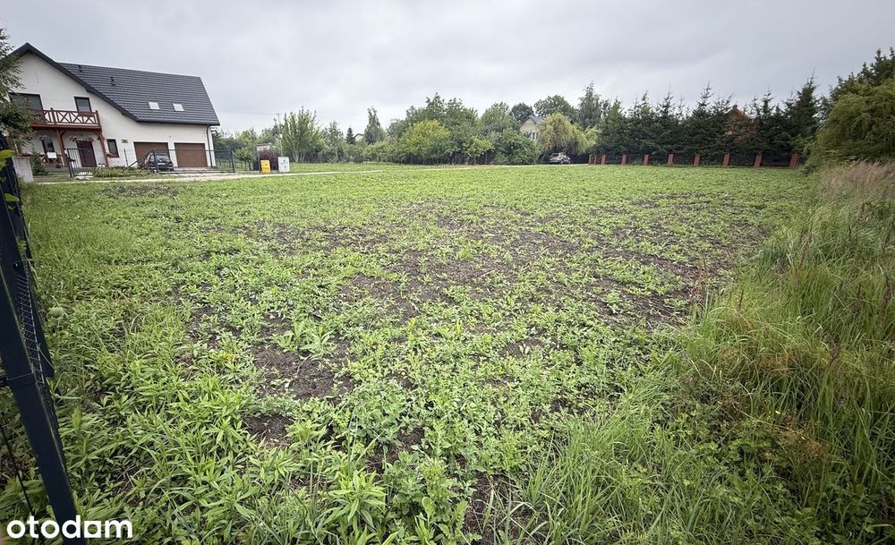 Działka budowlana Błonie 827 m, WZ w toku wszystkie media - REZERWACJA