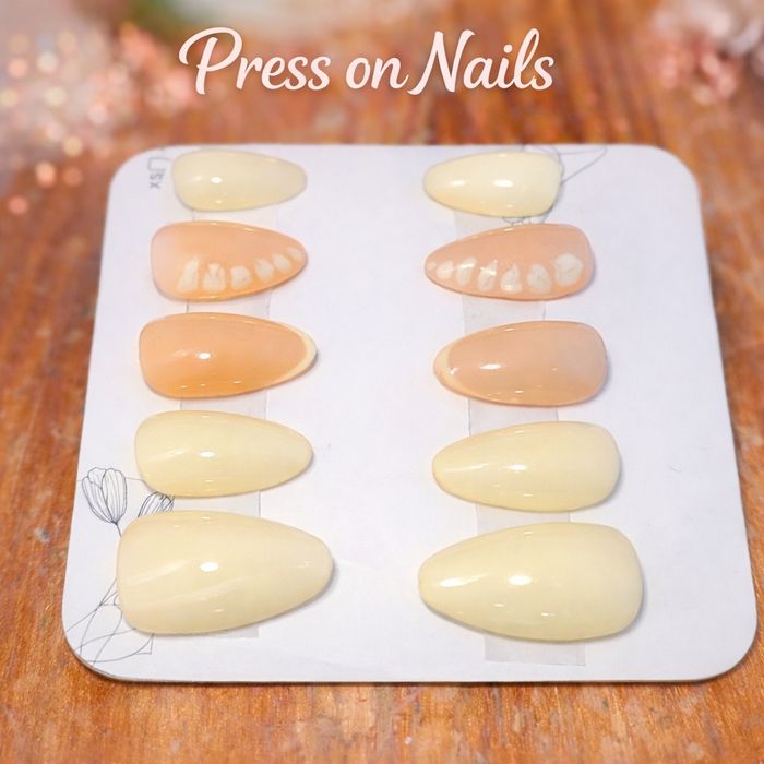 Press on nails unhas