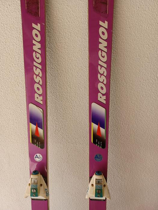 Skis Rossignol +bastões Rossignol