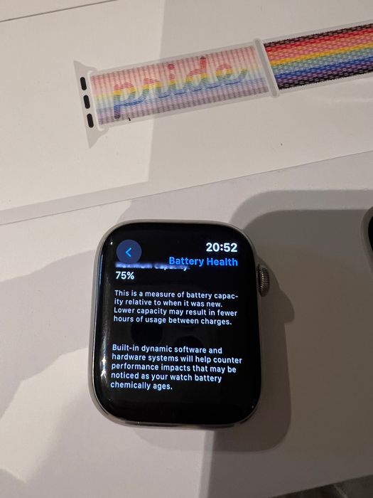 Apple Watch 7 45mm GPS + Cellular Nierdzewny Stainless srebrny