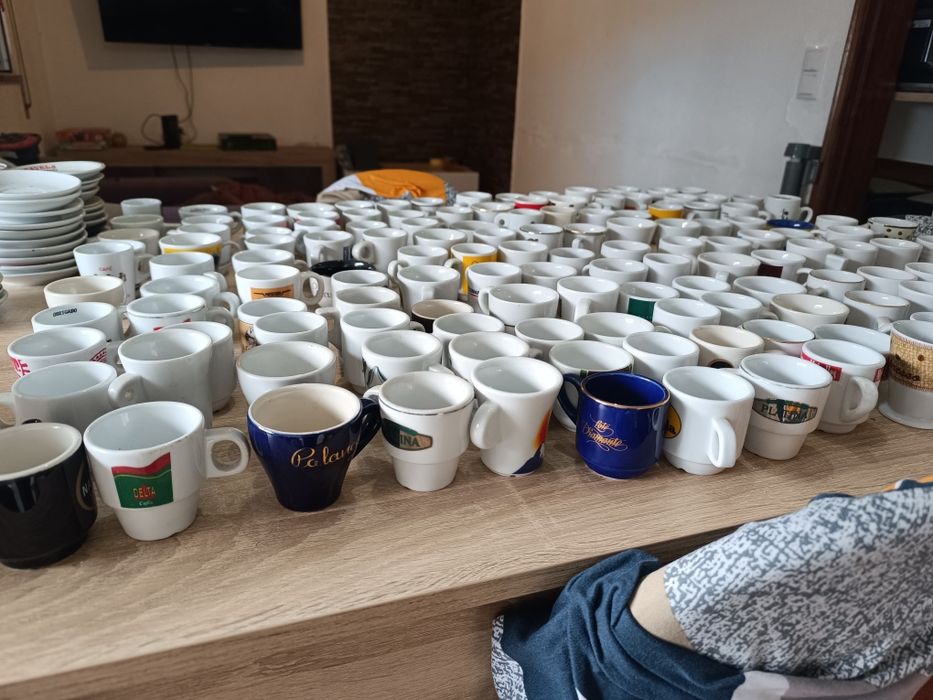 Coleção chávenas e pires