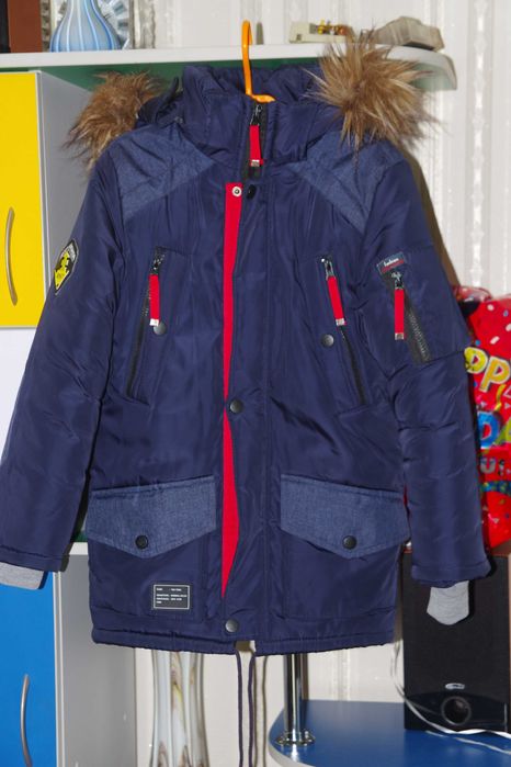 Зимняя куртка 134, 140 р