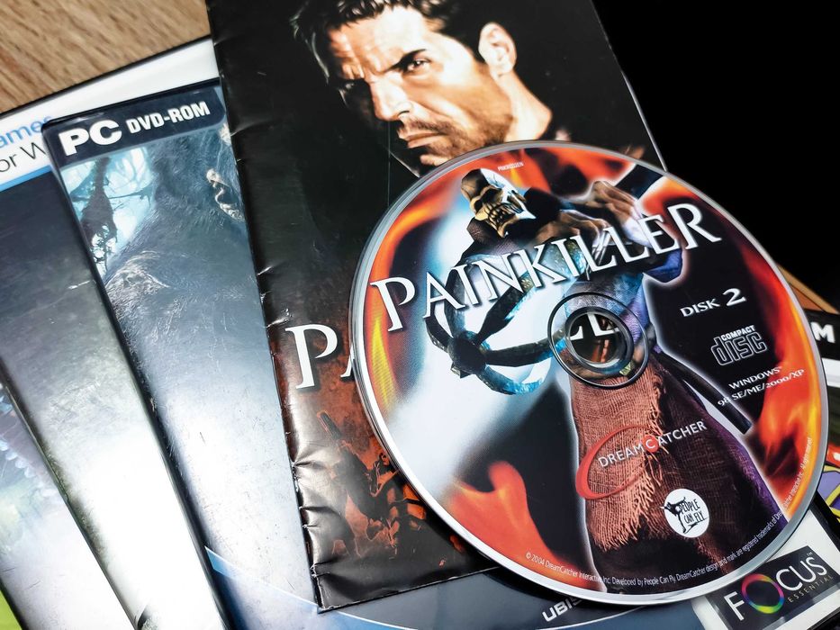 PC Fallout 3, Quake 4, Peter Jackson's King Kong, BioShock, Painkiller