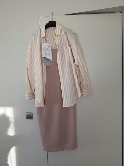 Cукня the Coat бюстє нова не одягалась  сорочка в тон мукні котон10000