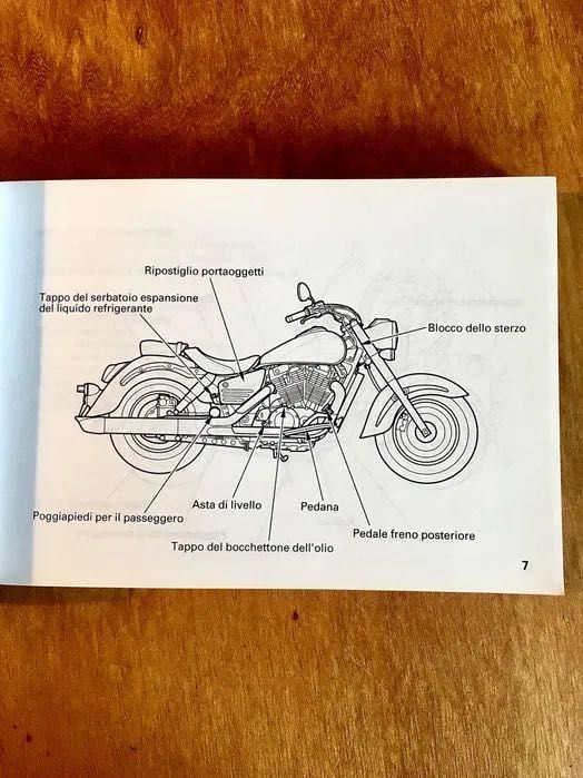 HONDA VT 1100 C3 - manual do proprietário
