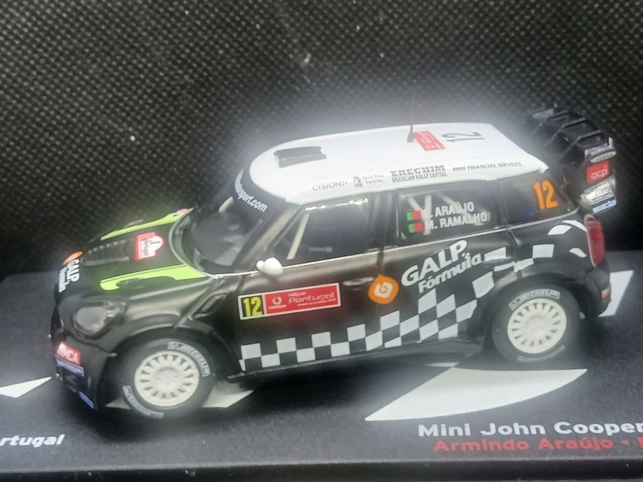 Miniatura 1:43 Mini Cooper WRC Armindo Araujo Rally  de Portugal  2012