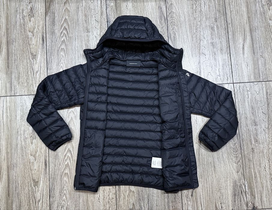 Damska Kurtka Puchowa PEAK PERFORMANCE Down Naturalny Szary Gęsi Puch