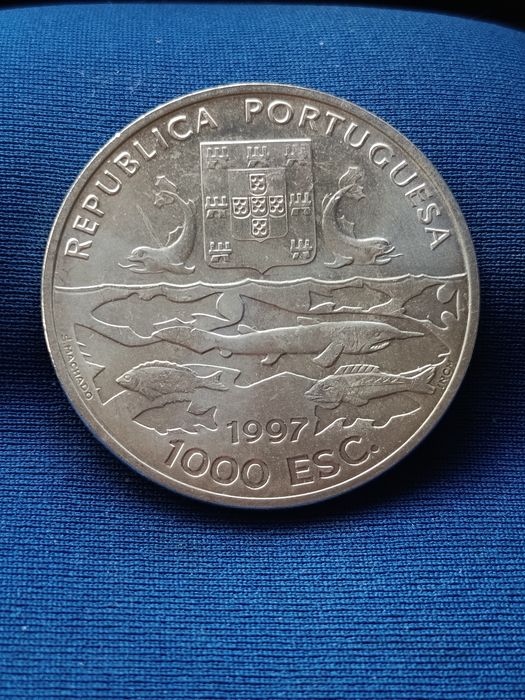 Moedas 1000 escudos Prata Portuguesa
