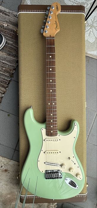 Fender Jeff Beck Stratocaster Surf Green + case